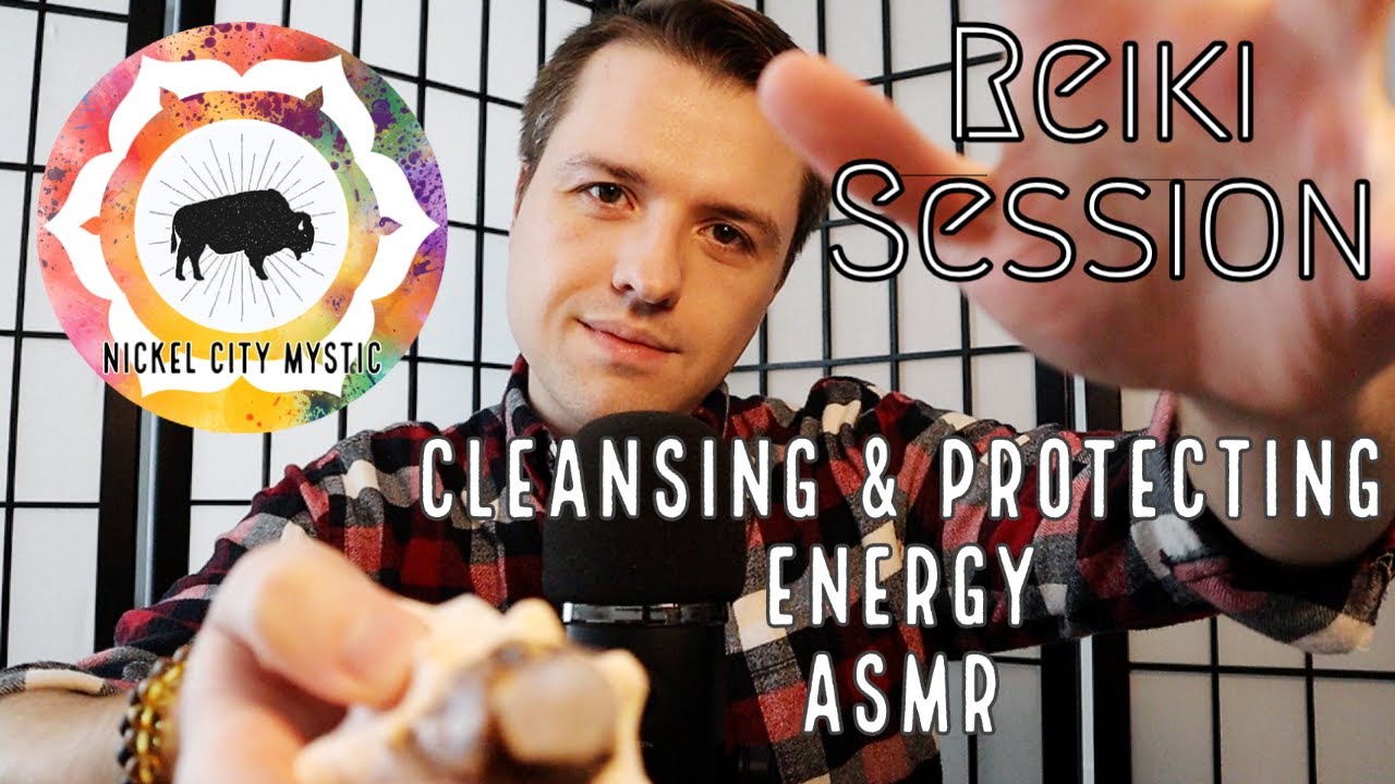 Reiki Session for Cleansing and Protecting Your Energy | ASMR | Hand ...