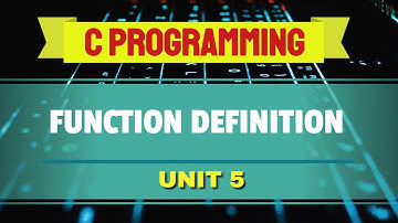 Function Definition in C (Urdu/Hindi)