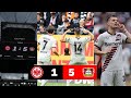 Eintracht Frankfurt vs. Bayer Leverkusen 1-5 & Highlights Goals & 05/05/2024 & Bundesliga