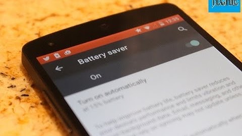 how to save battery on android lollipop