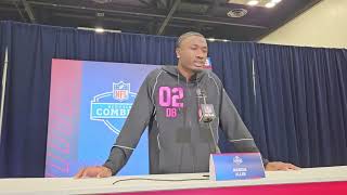 North Carolina Tar Heels DB Marcus Allen from the NFL Combine