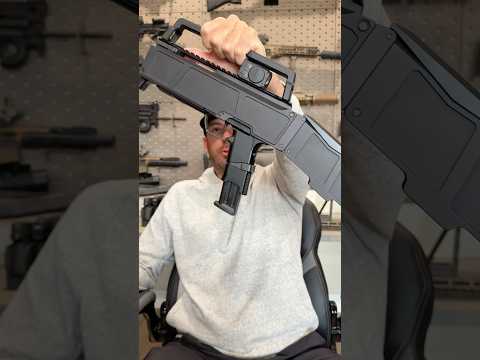 Open carry vs concealed carry with the lunchbox gun. #gunlaws #pewpew #atf