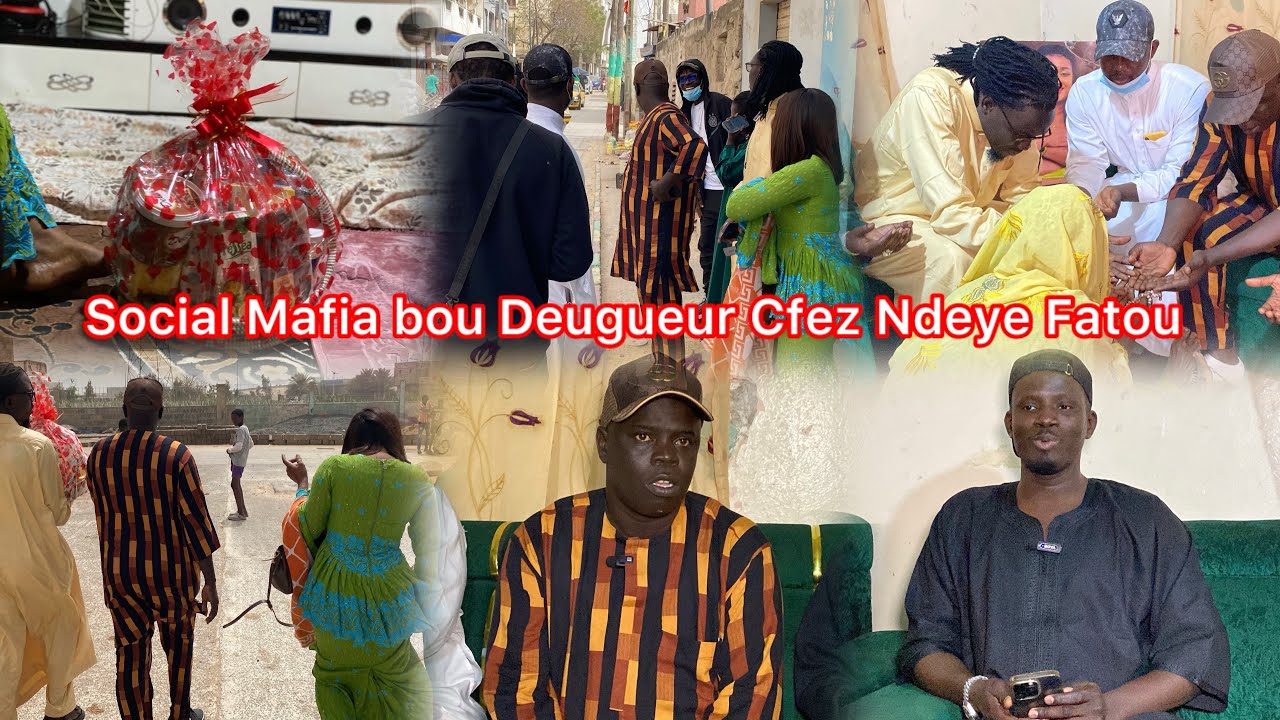 Visite Surprise Che Ndeye Fatou à Pikine avec Mafia Bou Deugeur,Émotions Très Touchent la Famille 