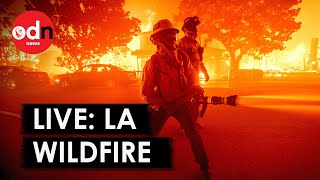LIVE: Huge Wildfires Tear Across California