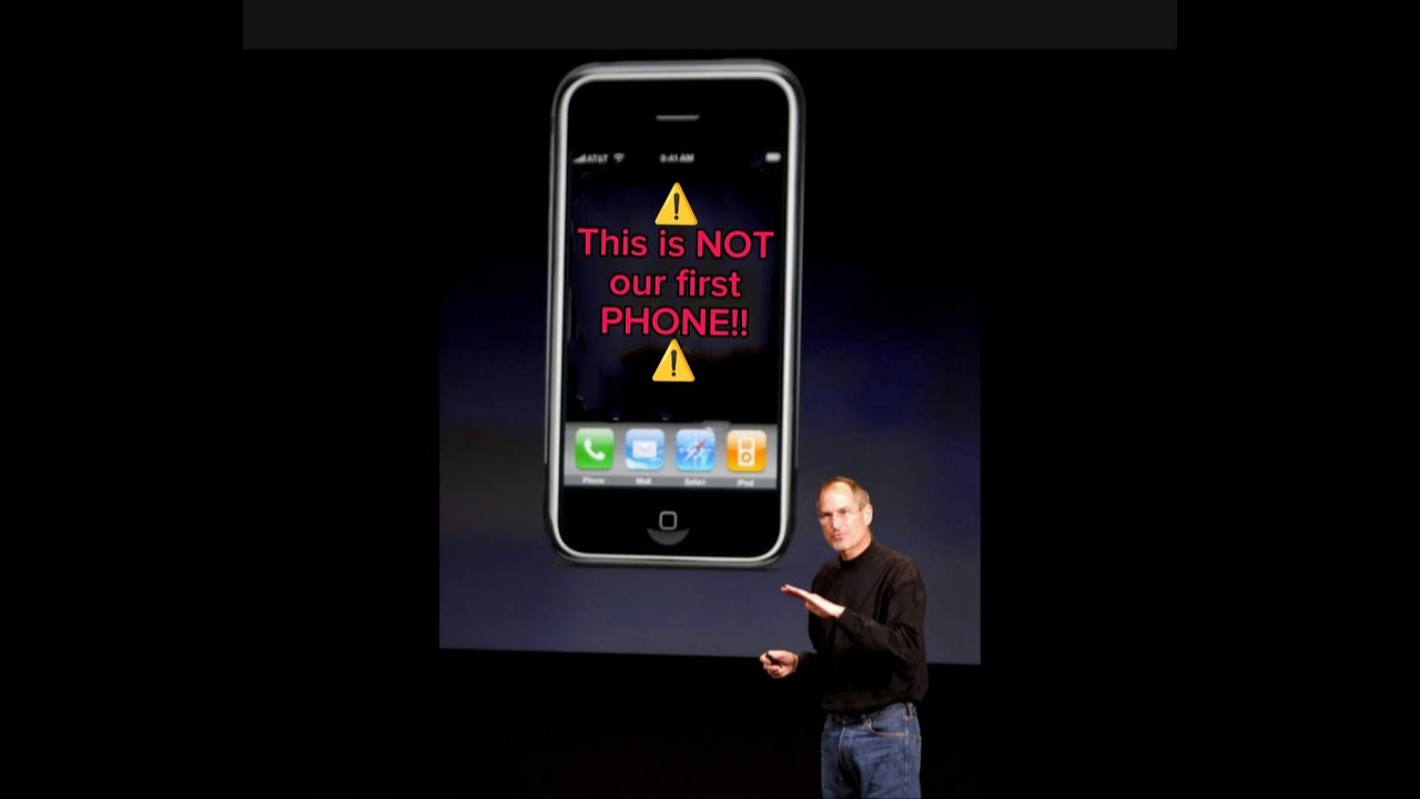 iPhone is NOT the first Apple phone - YouTube