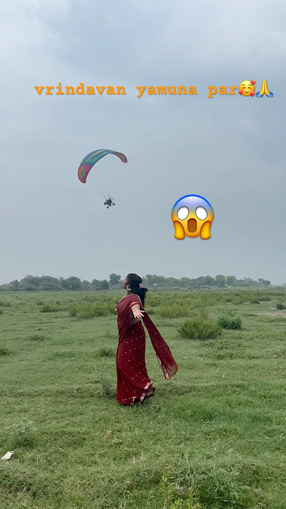 yamuna palli par🥰 #vrindavan #keshighat #yamunakinara