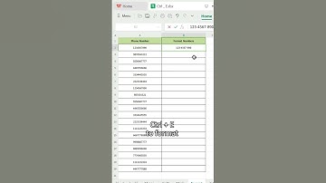 Excel Auto Fill Command Ctrl+E #shorts #excel #computer #datasheets #viral_video  #microsoft