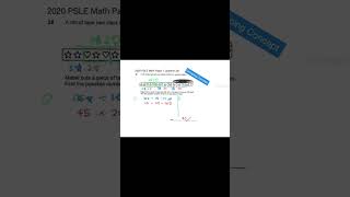 2020 PSLE Math Paper 1 Question 28 Patterns: Grouping Concept