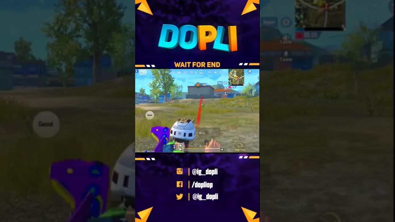 dopli yt pubg mobile lite 1v4 best clutch 