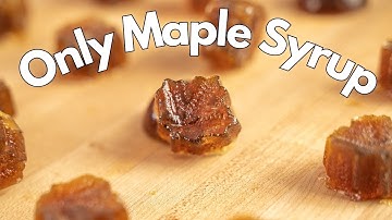 Maple Candy | The Irresistible One-Ingredient Hard Candy Recipe