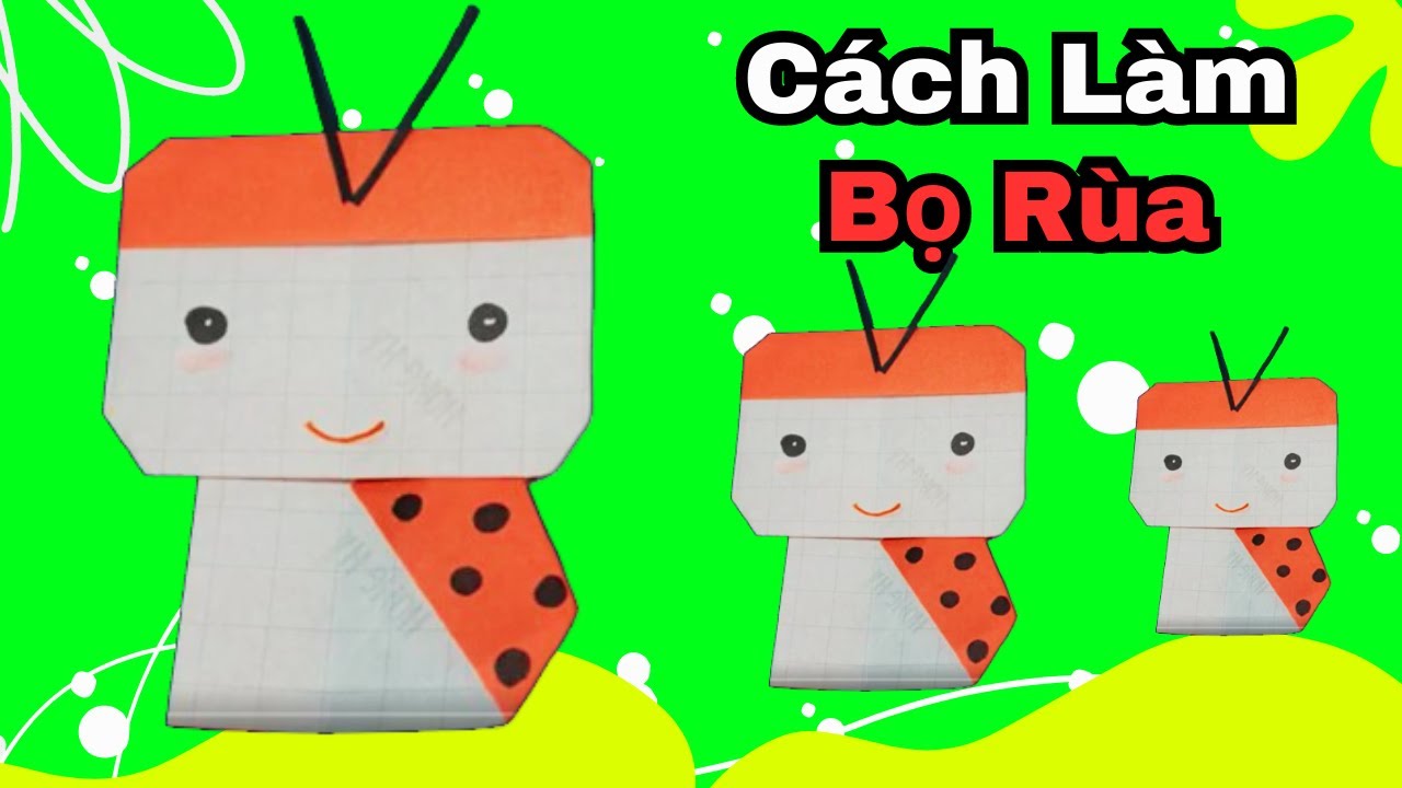 Hướng Dẫn Cách Làm Bọ Rùa Đơn Giản đẹp nhất - Handmade Crafts At Home ...