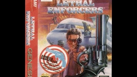 Lethal Enforcers on the SEGA Genesis/Mega Drive [60FPS]