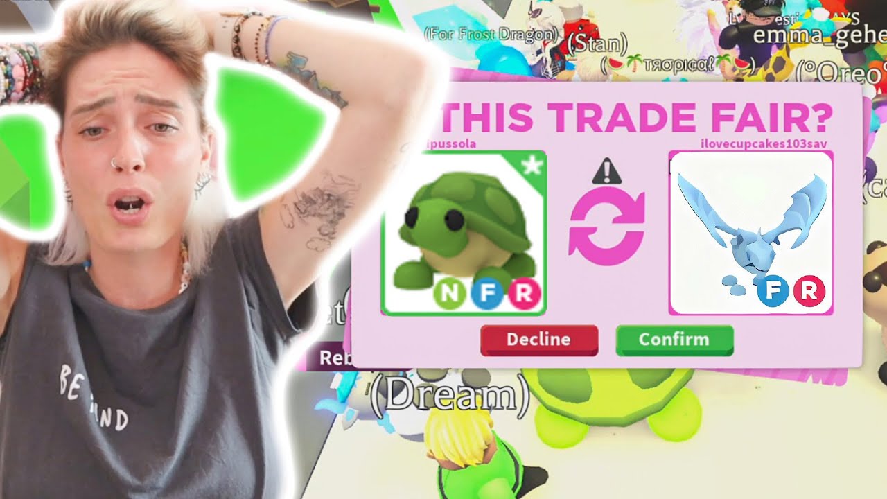 SCAMBIO LA TARTARUGA NEON! VOI COSA FARESTE?!?  😰