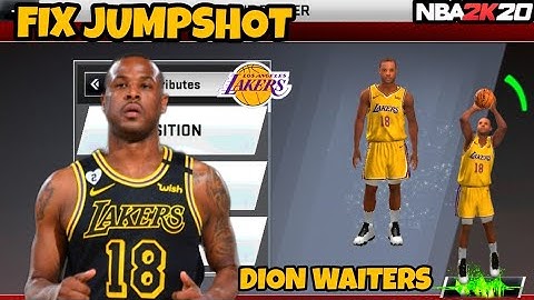 DION WAITERS FIX JUMPSHOT NBA2K20 ANDROID