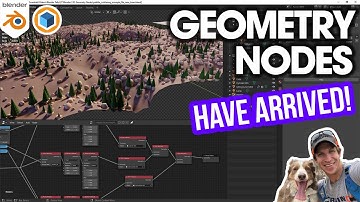 Blender 2.92 BEST FEATURE? Getting Started with GEOMETRY NODES in Blender