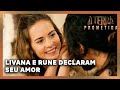 A TERRA PROMETIDA: Livana e Rune declaram seu amor após anos juntos