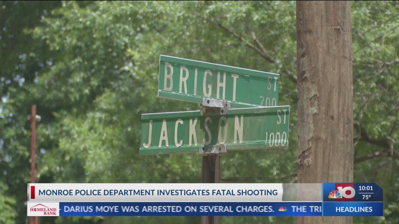 Monroe PD: 2 dead, 1 injured after Jackson Street shooting - YouTube