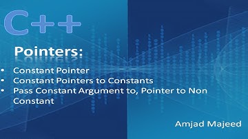 C++ Programming | Pointers | Constant Pointer | Constant Pointer to Constant | Urdu