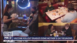 Vaccine rollout enables some Mother's Day Reunions