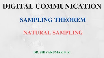 Lecture 6: Natural Sampling