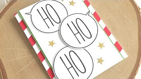 #TBT - Ho Ho Ho card by Katie Gehring