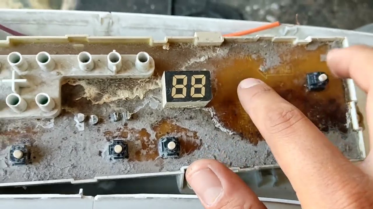 mi lavadora Daewoo no enciende cómo arreglar la tarjeta