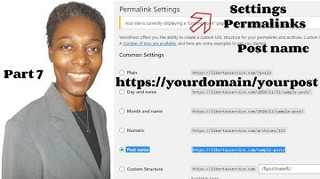 How do I Change the Permalink on my WordPress Site – Part 7 - 9