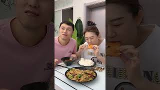 Funny Husband and Wife Yummy Food Eating Challenge 🍲🍲😋😋🤣🤣 Ep 83