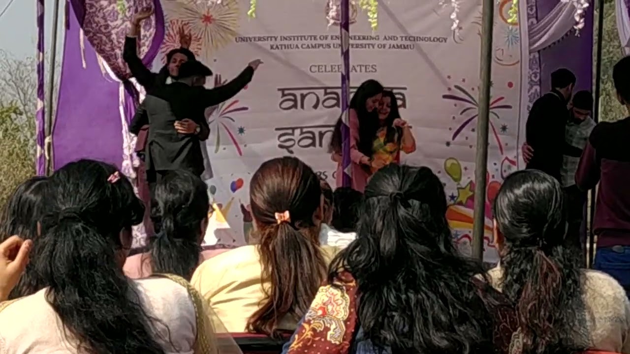 fresher com farewell party in uiet