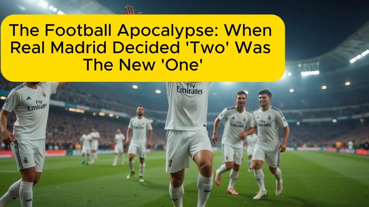 The Football Apocalypse: When Real Madrid Decided 'Two' Was The New 'One'
