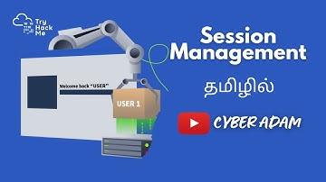 Session Management | Web App Pentesting in Tamil🔍 | TryHackMe Walkthrough 💻🔓 | Cyber Adam 👨‍💻