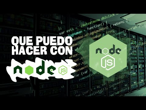 Video: ¿Para qué se usa principalmente Node JS?