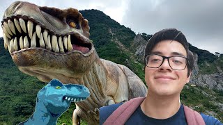 DINOSAURIOS captados en cámara || Parque de los Dinosaurios || Marco Parker