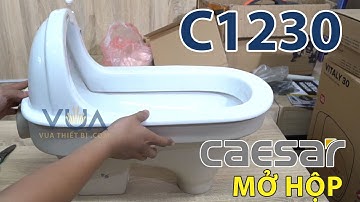 CAESAR C1230 - Bồn cầu xổm - VUA THIẾT BỊ .COM