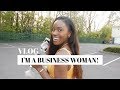 OFFICIALLY A BUSINESS WOMAN - VLOG 3 | Starting a new business | Jade Vanriel