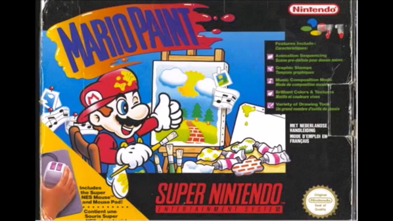 Mario Paint Music Save & Load YouTube