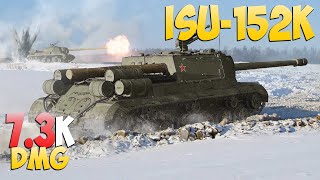 ISU-152K - 7 Kills 7.3K DMG - Best knockout! - World Of Tanks