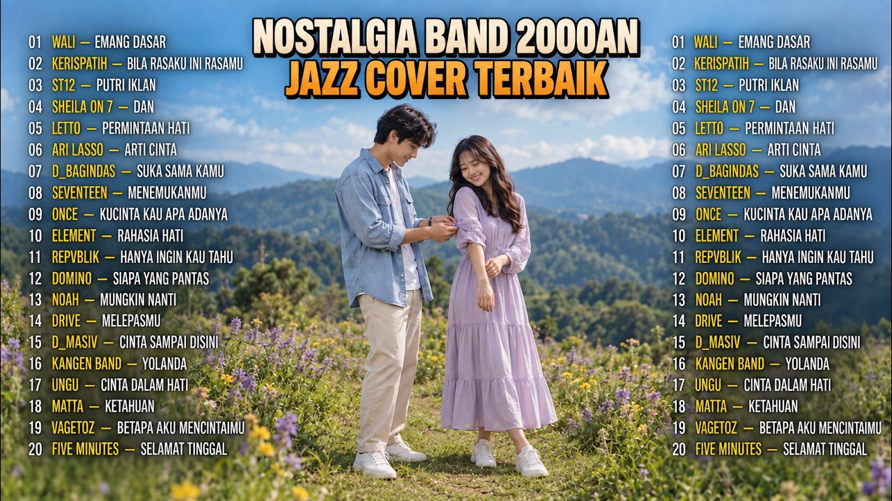 LAGU NOSTALGIA 2000an VERSI JAZZ 🎷 | Kumpulan Lagu Hits Masa Lalu