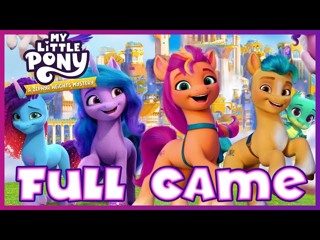 My Little Pony: A Zephyr Heights Mystery FULL GAME Longplay