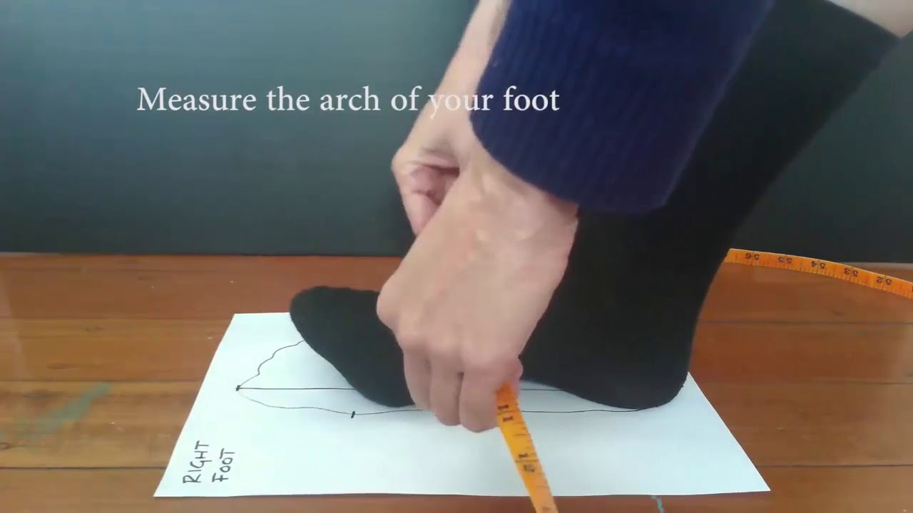 How to measure your feet for custommade shoes YouTube