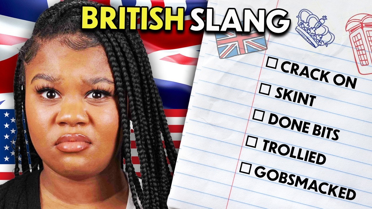 Can American Teens Understand British Slang? | React