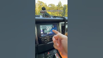 CarPlay widgets in iOS 26 #carplay #ios26