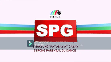 MTRCB TV English Collection Rated G PG SPG R 13 R 16 R 18 Compilation Intro