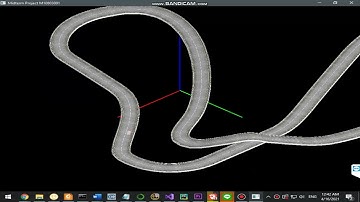 Animation of 3D Car on The Track using OpenGL