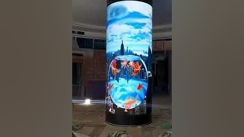 Indoor P2 high definition column LED display