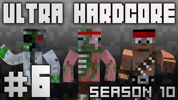 Minecraft Ultra Hardcore Season 10 part 6 - "Village Raid"
