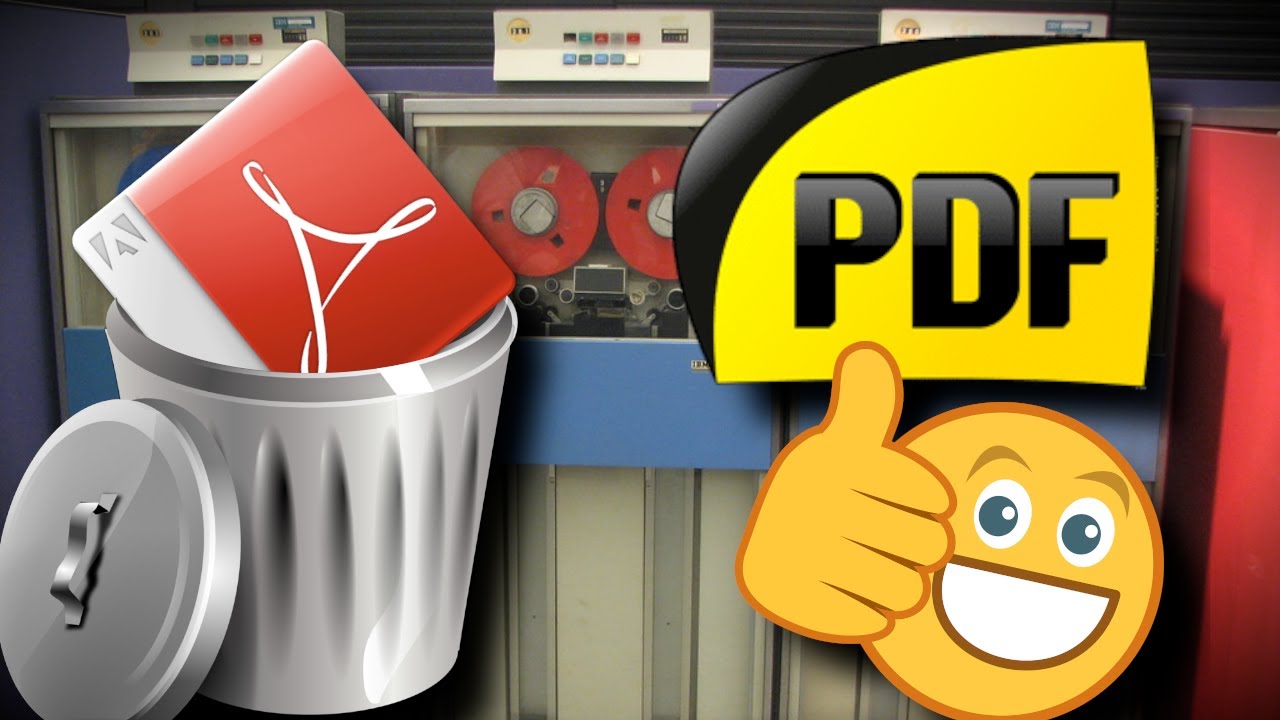 Dump Adobe Acrobat Reader, Use SumatraPDF