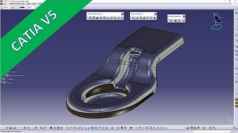 Screw Strap with solids - Catia v5 Training - Part Design