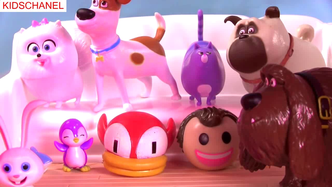 KID TOYS REVIEW The Secret Life of Pets Go Camping! Toy Surprises