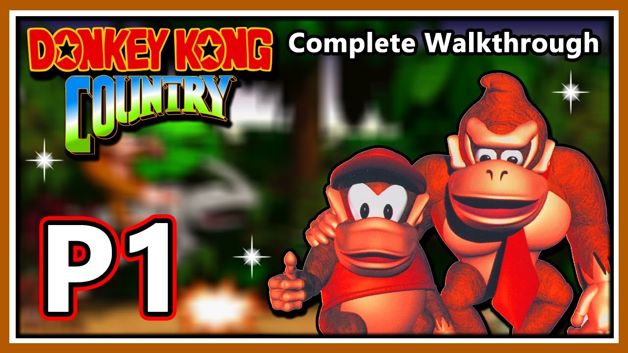 Donkey Kong Country (SNES) - Intro & 